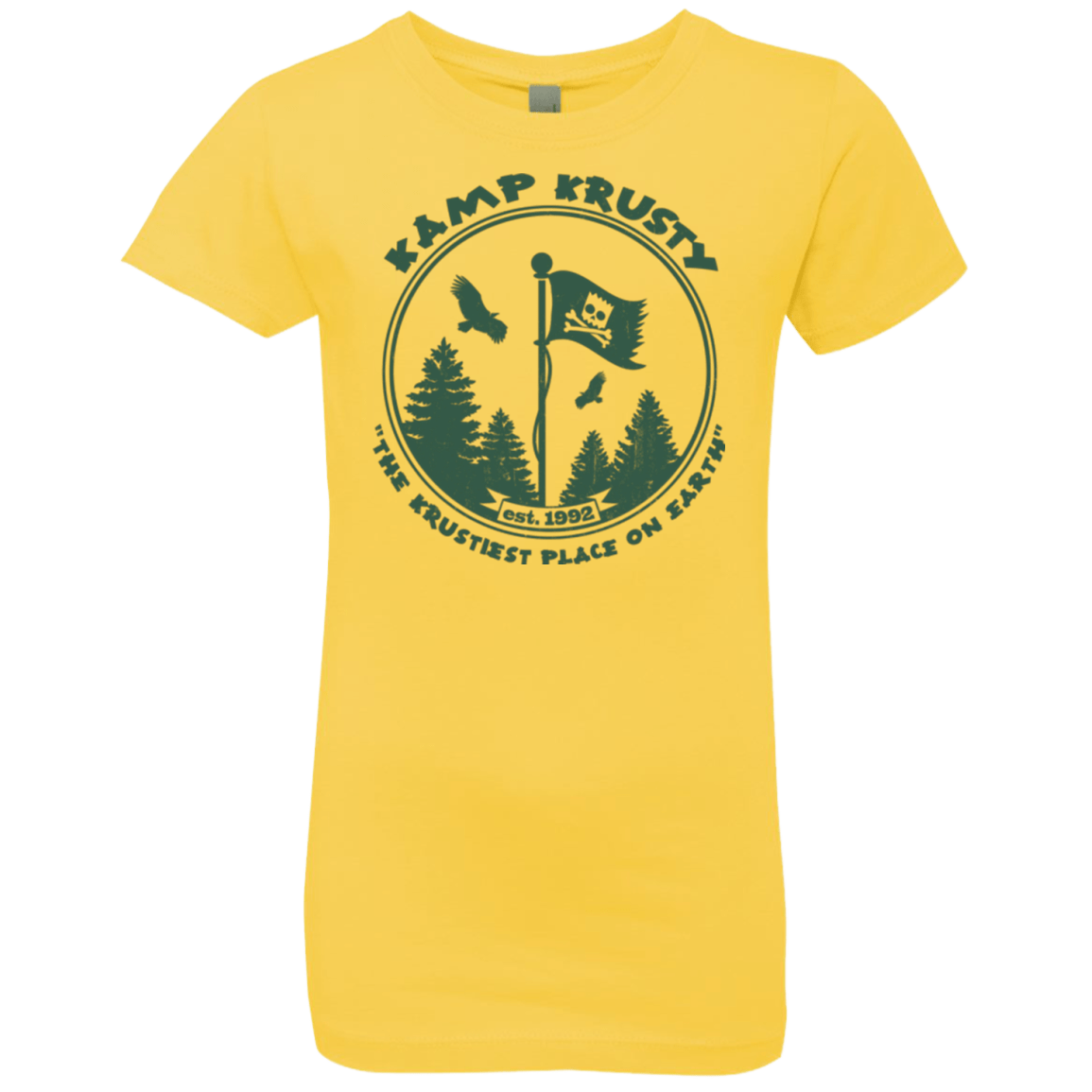 T-Shirts Vibrant Yellow / YXS Kamp Krusty Girls Premium T-Shirt