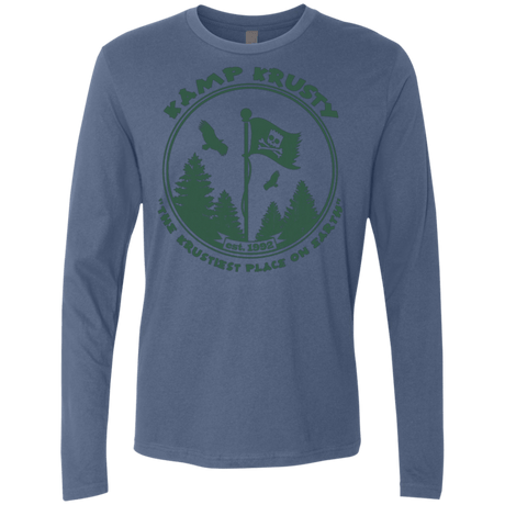 T-Shirts Indigo / Small Kamp Krusty Men's Premium Long Sleeve