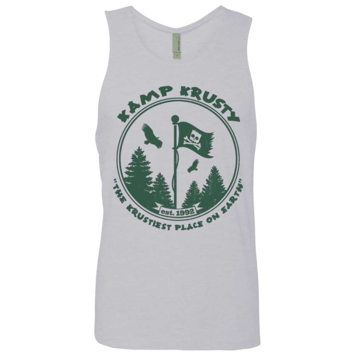 T-Shirts Heather Grey / Small Kamp Krusty Men's Premium Tank Top