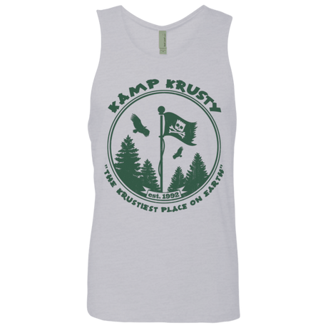 T-Shirts Heather Grey / Small Kamp Krusty Men's Premium Tank Top