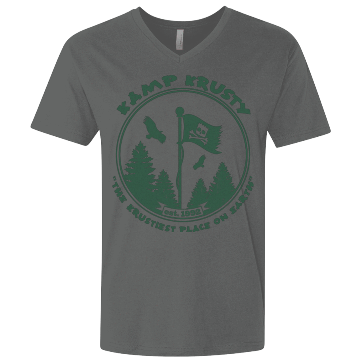 T-Shirts Heavy Metal / X-Small Kamp Krusty Men's Premium V-Neck