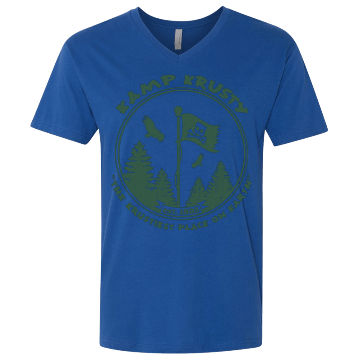 T-Shirts Royal / X-Small Kamp Krusty Men's Premium V-Neck