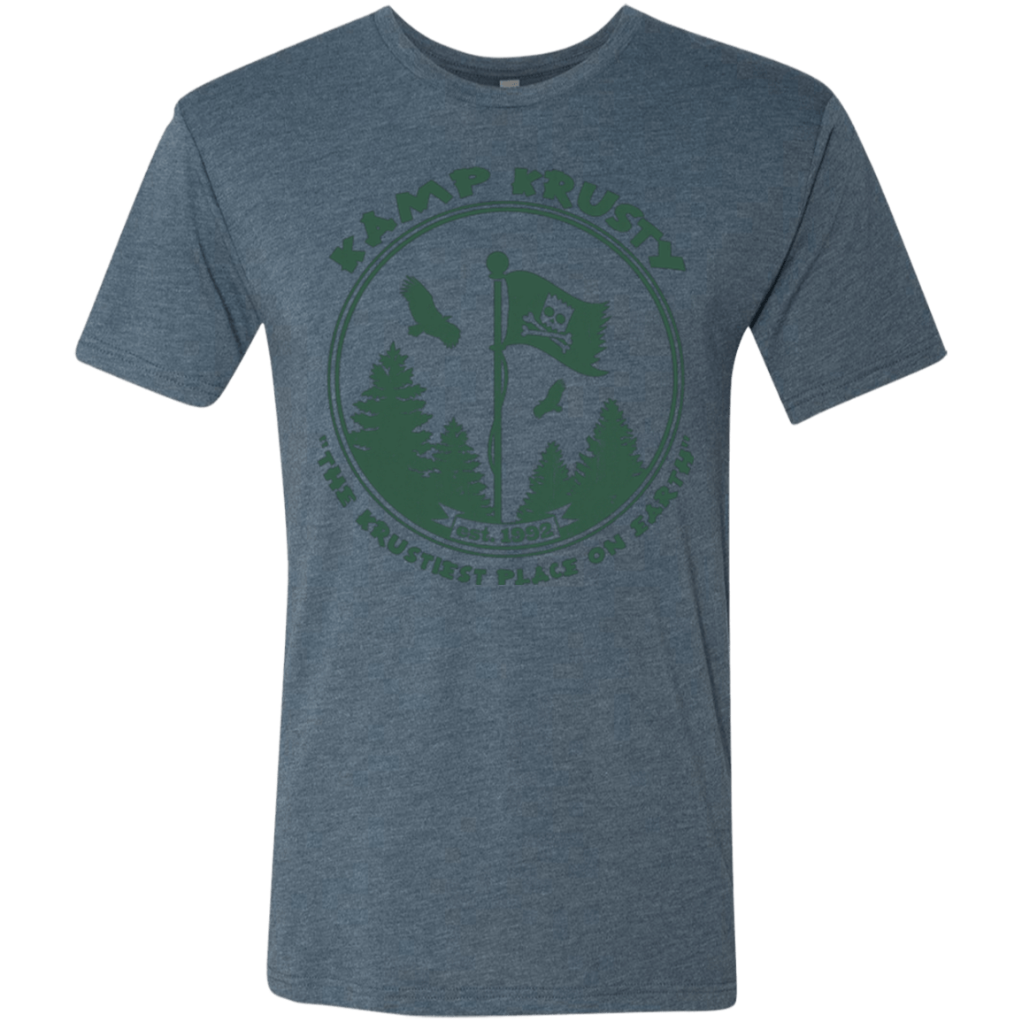 T-Shirts Indigo / Small Kamp Krusty Men's Triblend T-Shirt