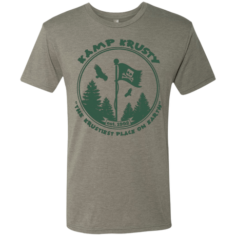 T-Shirts Venetian Grey / Small Kamp Krusty Men's Triblend T-Shirt