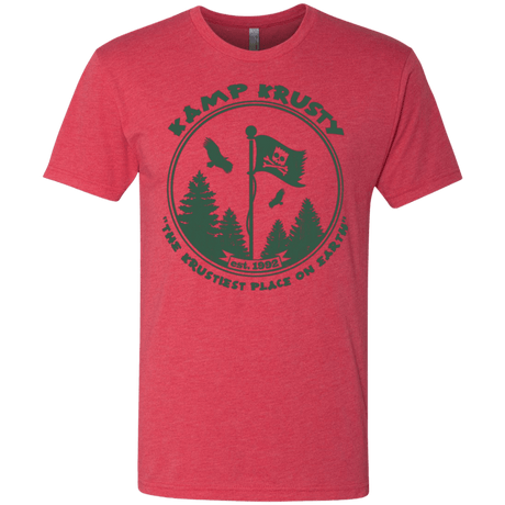 T-Shirts Vintage Red / Small Kamp Krusty Men's Triblend T-Shirt