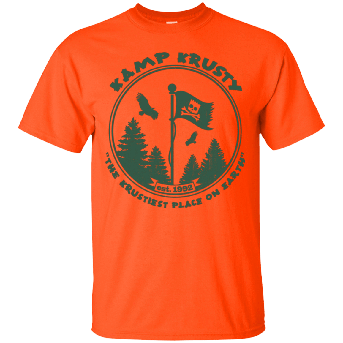 T-Shirts Orange / Small Kamp Krusty T-Shirt