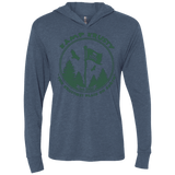 T-Shirts Indigo / X-Small Kamp Krusty Triblend Long Sleeve Hoodie Tee