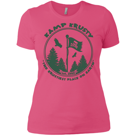 T-Shirts Hot Pink / X-Small Kamp Krusty Women's Premium T-Shirt