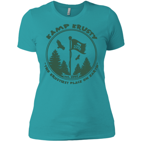T-Shirts Tahiti Blue / X-Small Kamp Krusty Women's Premium T-Shirt