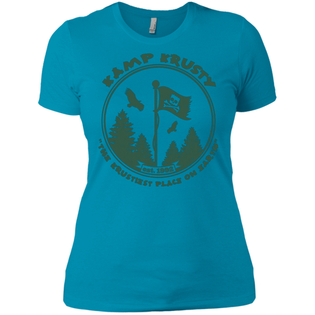 T-Shirts Turquoise / X-Small Kamp Krusty Women's Premium T-Shirt