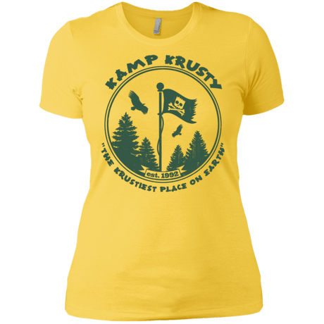 T-Shirts Vibrant Yellow / X-Small Kamp Krusty Women's Premium T-Shirt