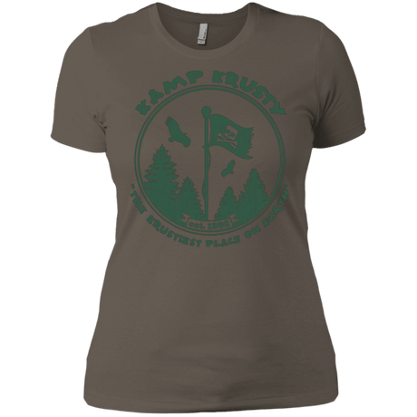 T-Shirts Warm Grey / X-Small Kamp Krusty Women's Premium T-Shirt