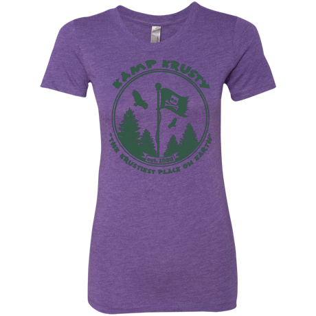 T-Shirts Purple Rush / Small Kamp Krusty Women's Triblend T-Shirt