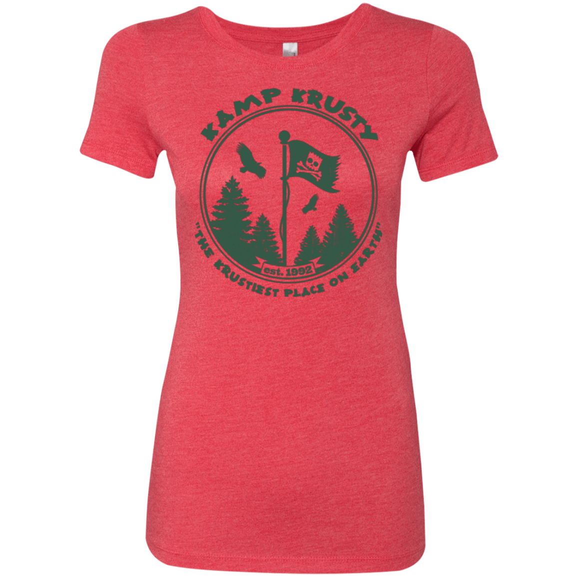 T-Shirts Vintage Red / Small Kamp Krusty Women's Triblend T-Shirt