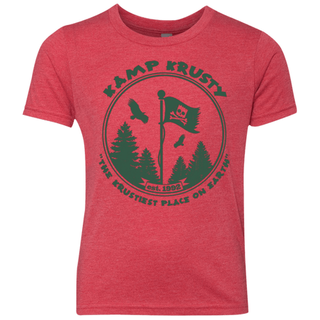 T-Shirts Vintage Red / YXS Kamp Krusty Youth Triblend T-Shirt