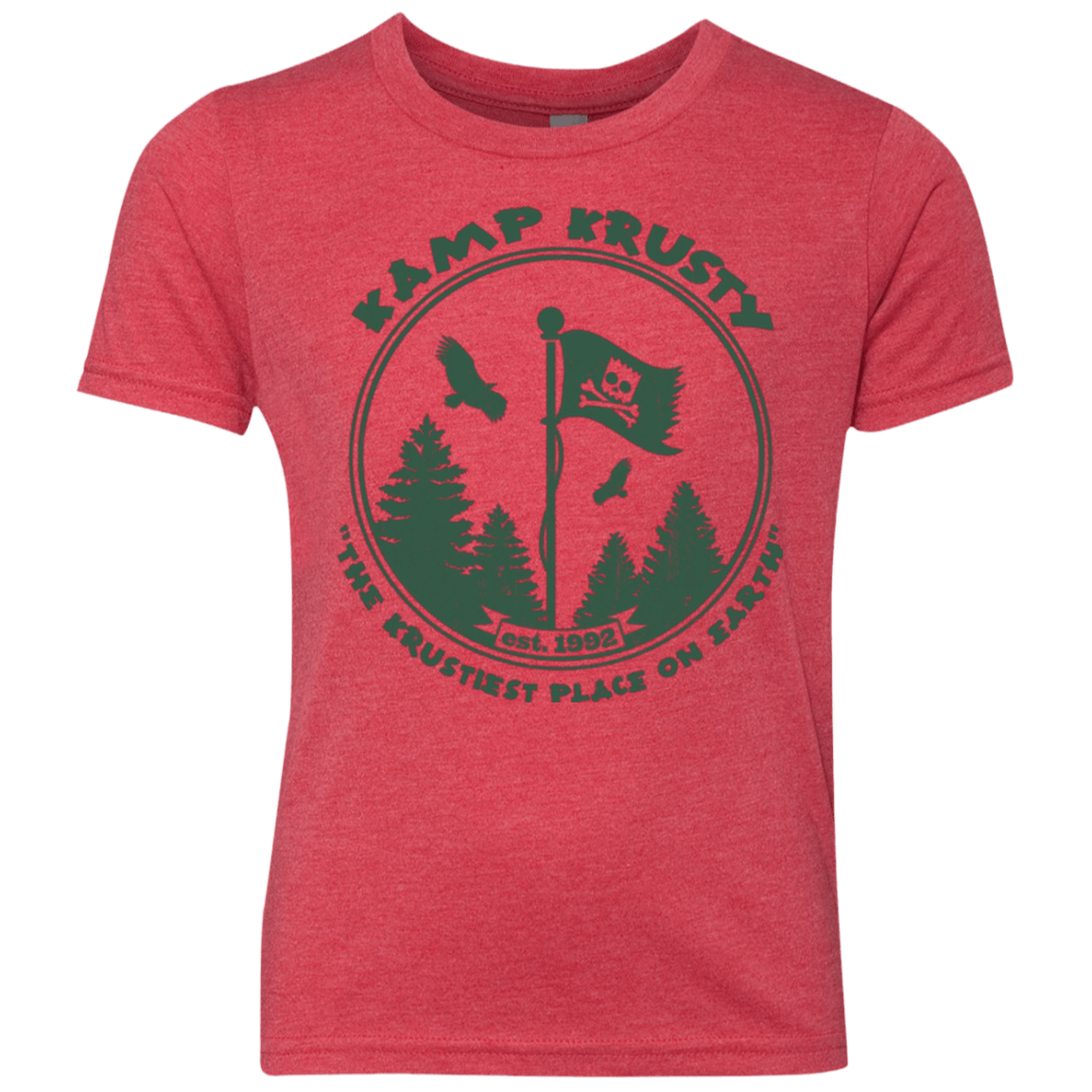 T-Shirts Vintage Red / YXS Kamp Krusty Youth Triblend T-Shirt