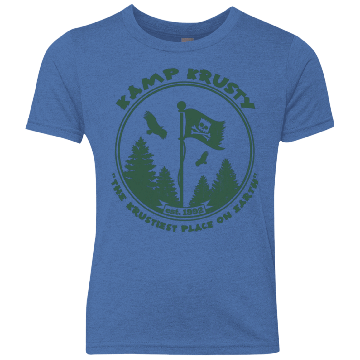 T-Shirts Vintage Royal / YXS Kamp Krusty Youth Triblend T-Shirt