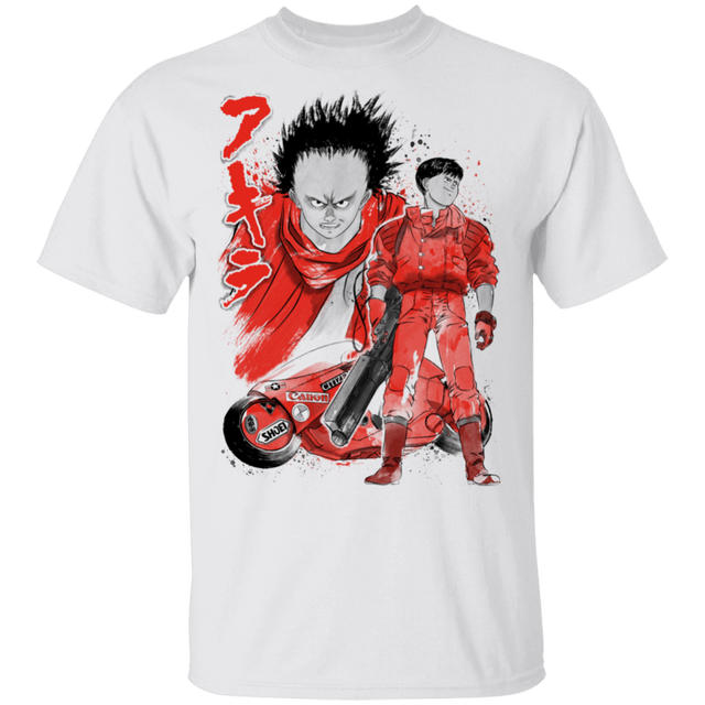 T-Shirts White / S Kaneda and Tetsuo Sumi-e T-Shirt