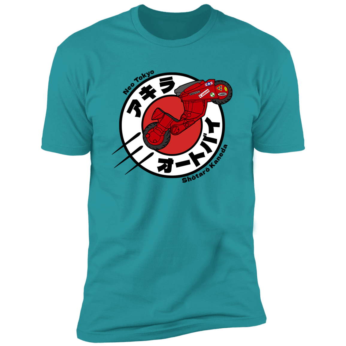 T-Shirts Tahiti Blue / S Kaneda Express Men's Premium T-Shirt