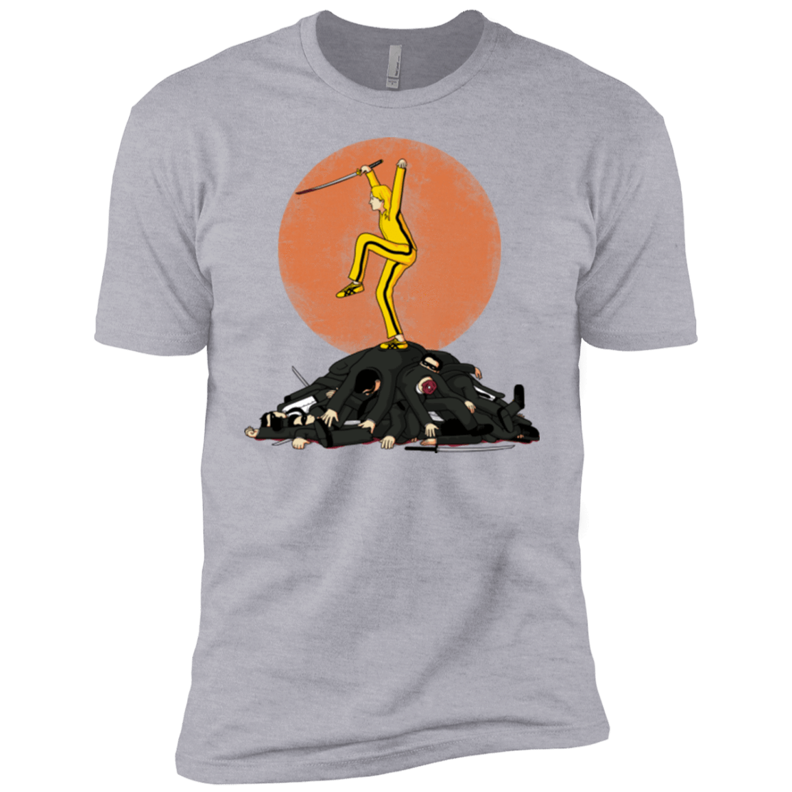 T-Shirts Heather Grey / YXS Karate Bill Boys Premium T-Shirt