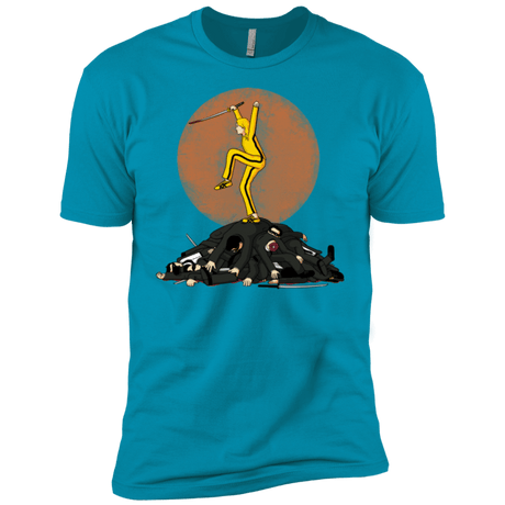 T-Shirts Turquoise / YXS Karate Bill Boys Premium T-Shirt