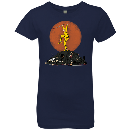 T-Shirts Midnight Navy / YXS Karate Bill Girls Premium T-Shirt