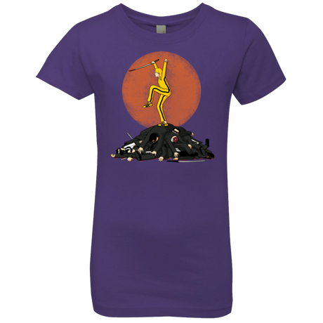 T-Shirts Purple Rush / YXS Karate Bill Girls Premium T-Shirt