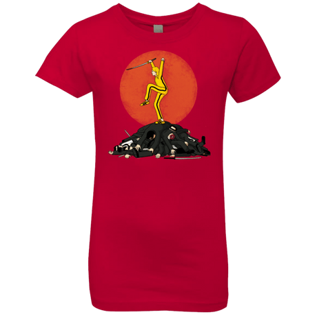 T-Shirts Red / YXS Karate Bill Girls Premium T-Shirt