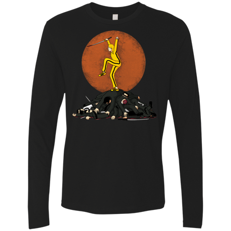 T-Shirts Black / Small Karate Bill Men's Premium Long Sleeve