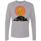 T-Shirts Heather Grey / Small Karate Bill Men's Premium Long Sleeve