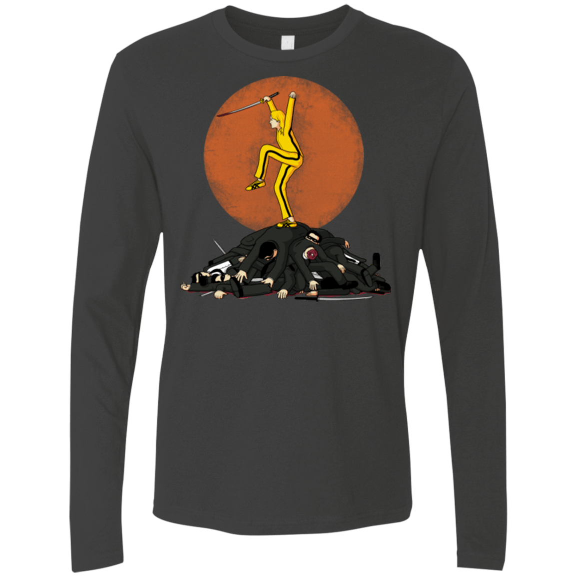 T-Shirts Heavy Metal / Small Karate Bill Men's Premium Long Sleeve