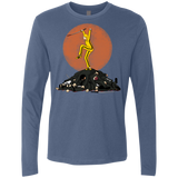 T-Shirts Indigo / Small Karate Bill Men's Premium Long Sleeve