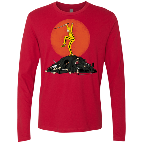 T-Shirts Red / Small Karate Bill Men's Premium Long Sleeve