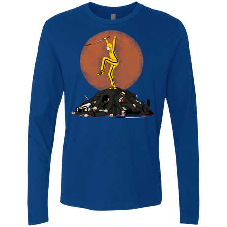 T-Shirts Royal / Small Karate Bill Men's Premium Long Sleeve