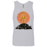 T-Shirts Heather Grey / Small Karate Bill Men's Premium Tank Top