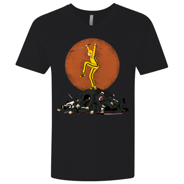 T-Shirts Black / X-Small Karate Bill Men's Premium V-Neck