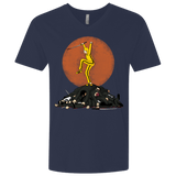 T-Shirts Midnight Navy / X-Small Karate Bill Men's Premium V-Neck