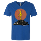 T-Shirts Royal / X-Small Karate Bill Men's Premium V-Neck