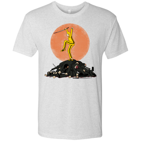 T-Shirts Heather White / Small Karate Bill Men's Triblend T-Shirt