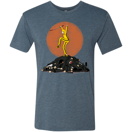 T-Shirts Indigo / Small Karate Bill Men's Triblend T-Shirt