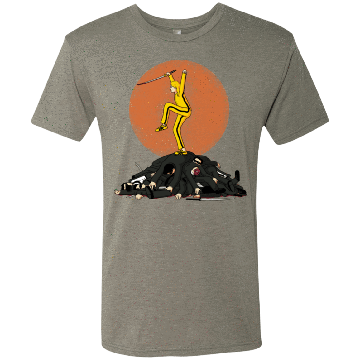 T-Shirts Venetian Grey / Small Karate Bill Men's Triblend T-Shirt