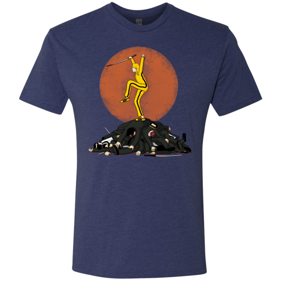 T-Shirts Vintage Navy / Small Karate Bill Men's Triblend T-Shirt