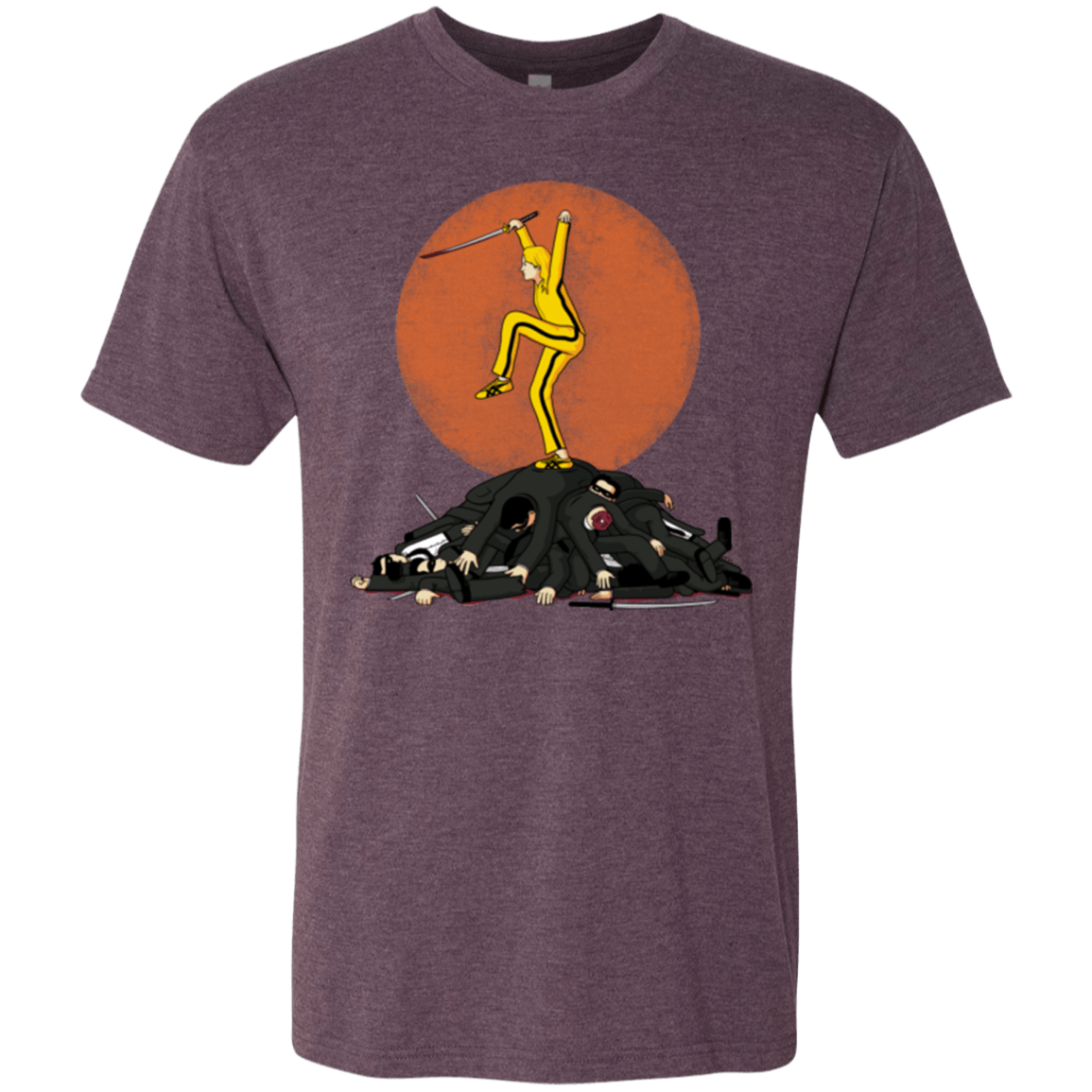 T-Shirts Vintage Purple / Small Karate Bill Men's Triblend T-Shirt