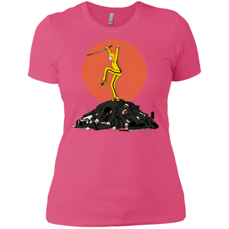 T-Shirts Hot Pink / X-Small Karate Bill Women's Premium T-Shirt
