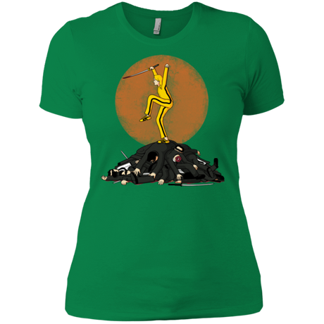 T-Shirts Kelly Green / X-Small Karate Bill Women's Premium T-Shirt