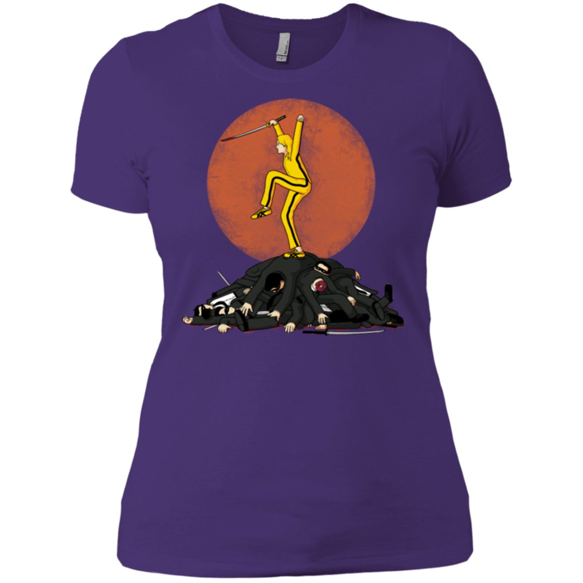 T-Shirts Purple Rush/ / X-Small Karate Bill Women's Premium T-Shirt