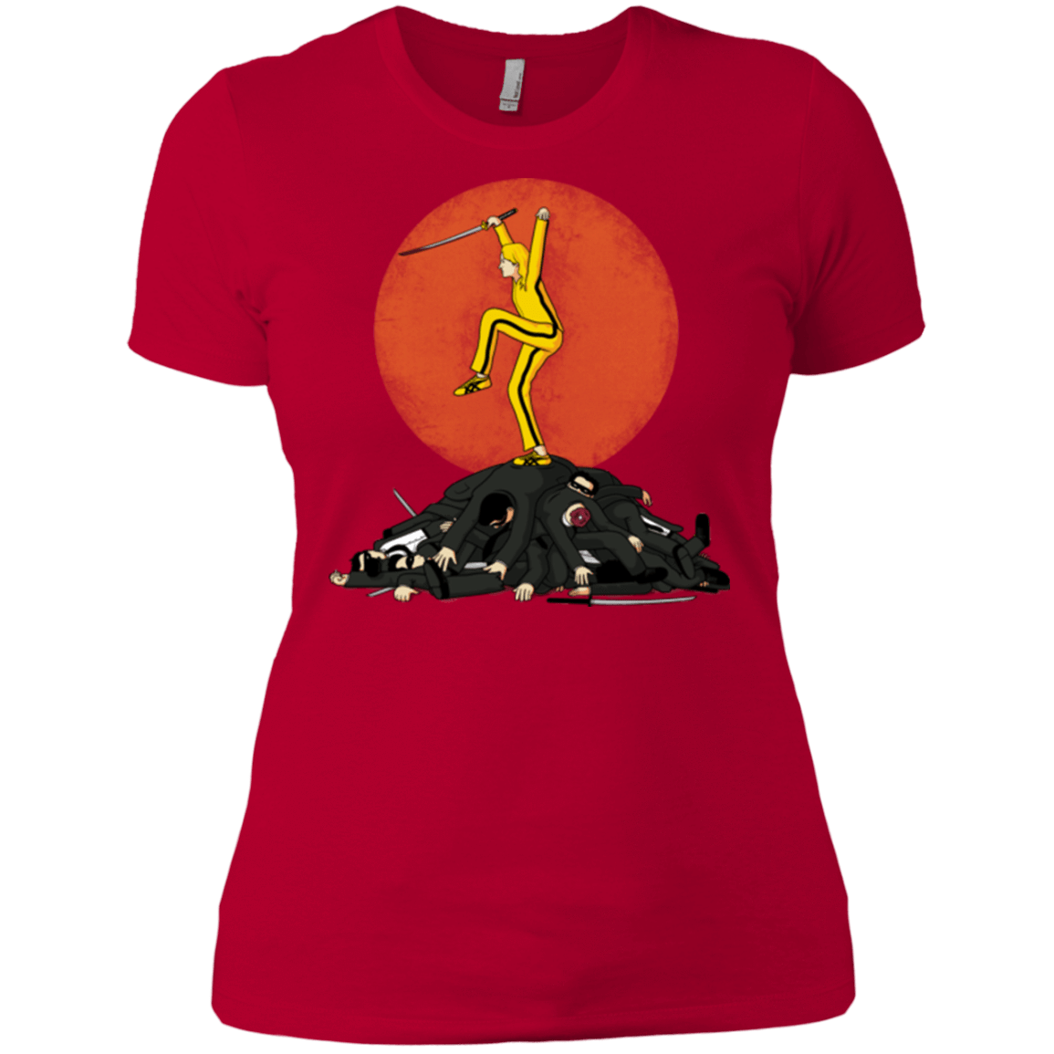 T-Shirts Red / X-Small Karate Bill Women's Premium T-Shirt