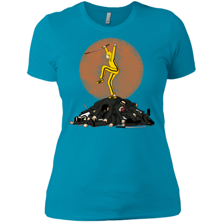T-Shirts Turquoise / X-Small Karate Bill Women's Premium T-Shirt