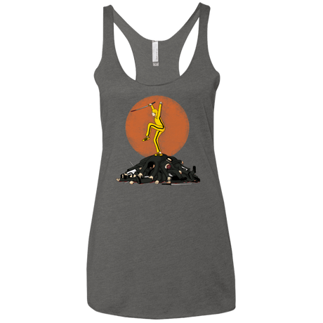 T-Shirts Premium Heather / X-Small Karate Bill Women's Triblend Racerback Tank