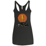 T-Shirts Vintage Black / X-Small Karate Bill Women's Triblend Racerback Tank